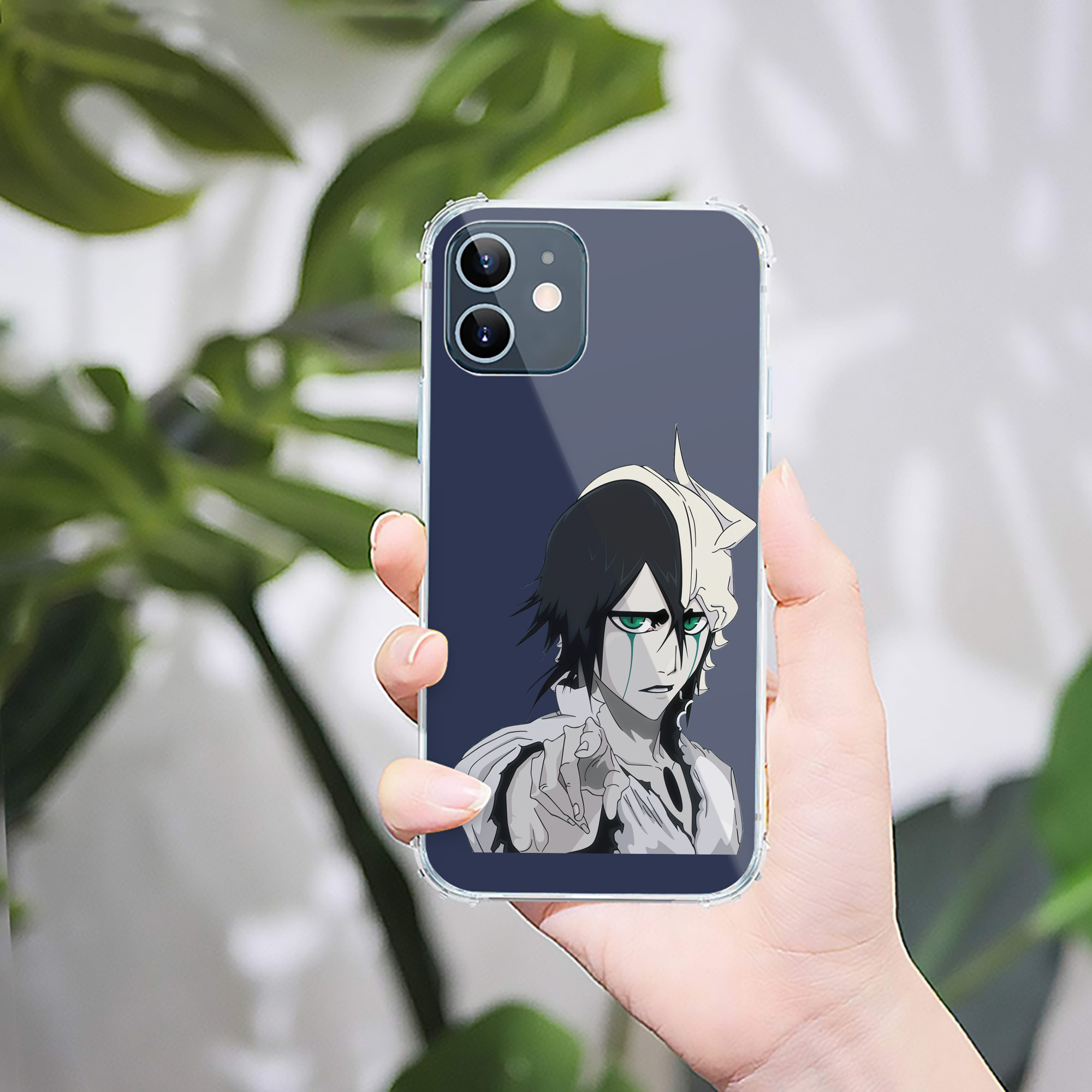 （画像用） ブリーチ ウルキオラ·シファー BLEACH Ulquiorra cifer 【iPhone 12シリーズ対応】透明スマホケース（クリアソフトケース）